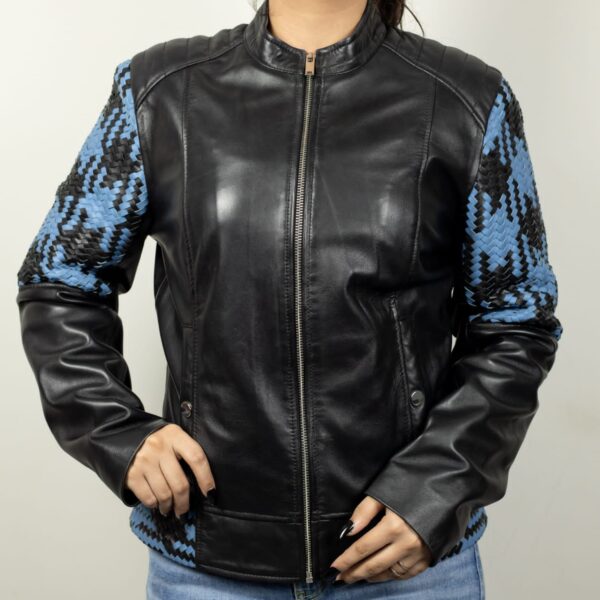 Womens Biker Leather Jacket