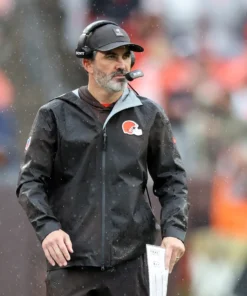 2025 Cleveland Browns Coach Kevin Stefanski Brown Jacket