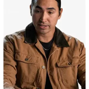 Marshals Miles Kittle Brown Cotton Jacket