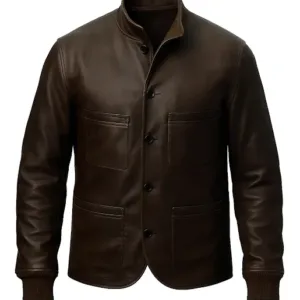 Brown Tom Hardy Leather Jacket