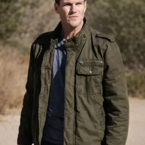 NCIS Origins Austin Stowell Green Cotton Jacket – Gibbs S2 Outfit