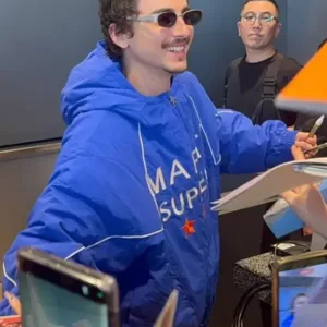 Timothée Chalamet Marty Supreme Japan Jacket