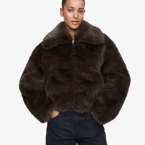 Viral GAP Faux Fur Jacket